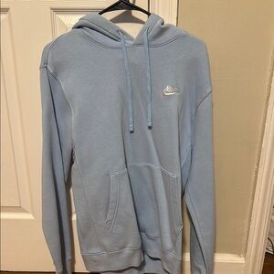 Nike Men's Light Blue Hoodie